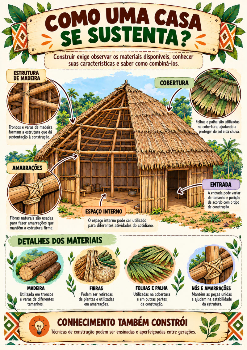 Página Como Uma Casa se Sustenta