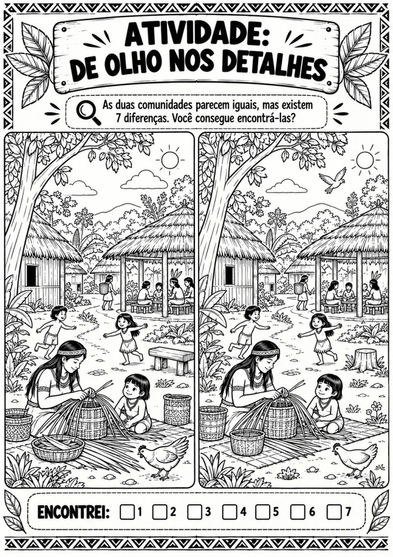 Página Atividade De Olho nos Detalhes