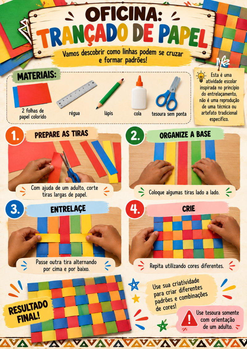 Página Oficina Tecelagem de Papel